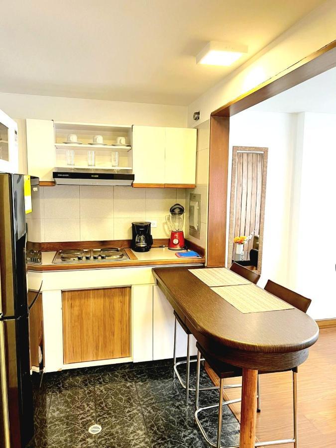 Acogedor Apartasuite Cerca Al Parque De La 93 Bogota Bagian luar foto