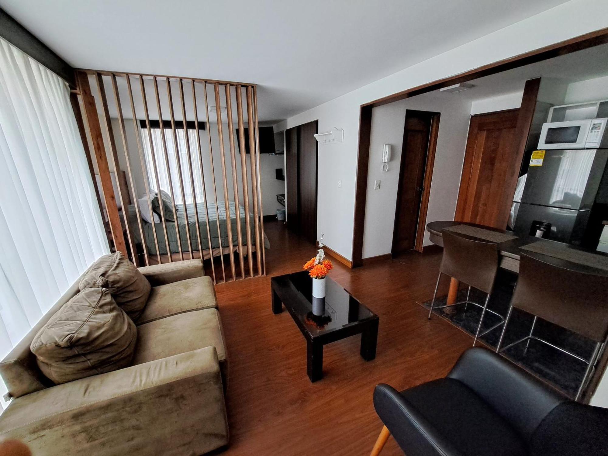 Acogedor Apartasuite Cerca Al Parque De La 93 Bogota Bagian luar foto