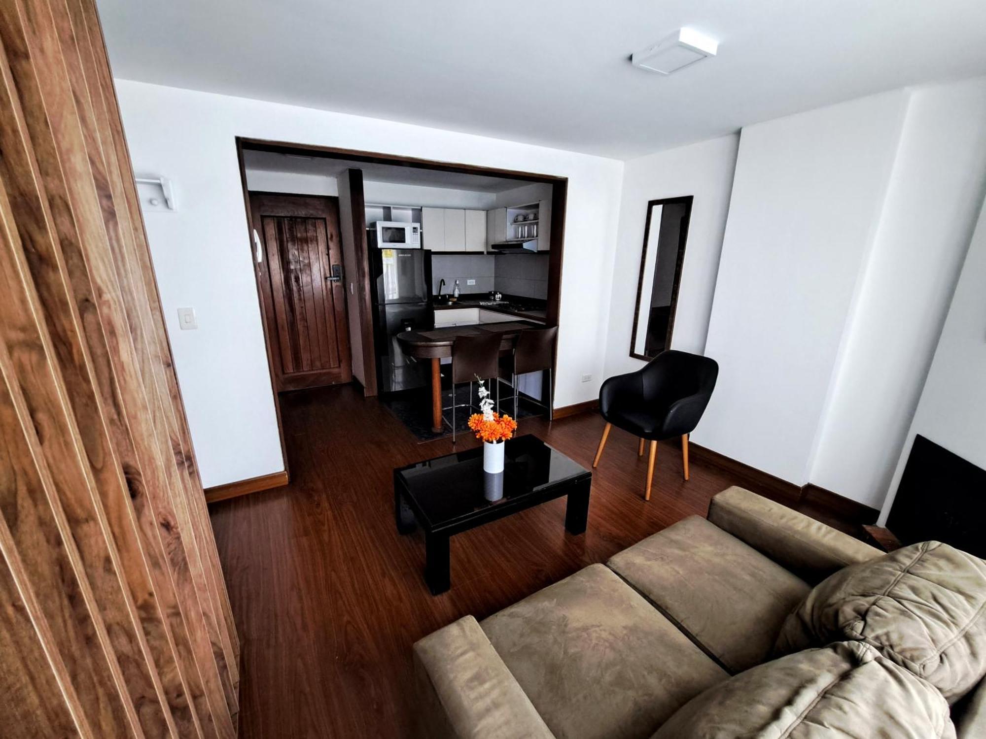 Acogedor Apartasuite Cerca Al Parque De La 93 Bogota Bagian luar foto