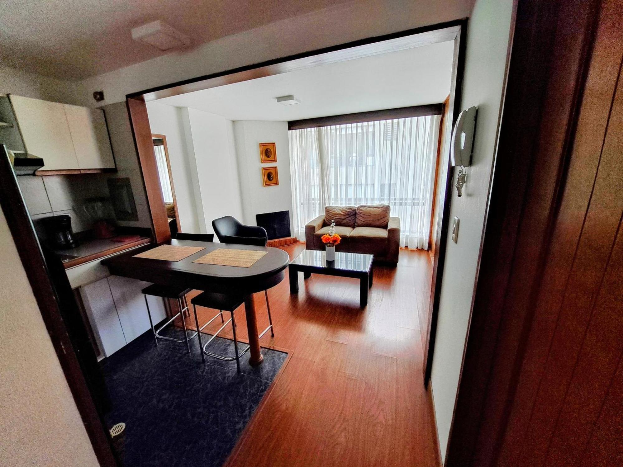 Acogedor Apartasuite Cerca Al Parque De La 93 Bogota Bagian luar foto